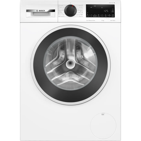 Masina de spalat Bosch WGG2540NBY, Capacitate: 10 kg, 1400 RPM, Clasa energetica: A, 14 programe, Afisaj digital, Alb